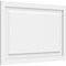 Ekena Millwork Harrison Raised Panel Decorative Wall Panel, 38"W x 24"H x 5/8"P WALP38X24X062HAR - alternate 1